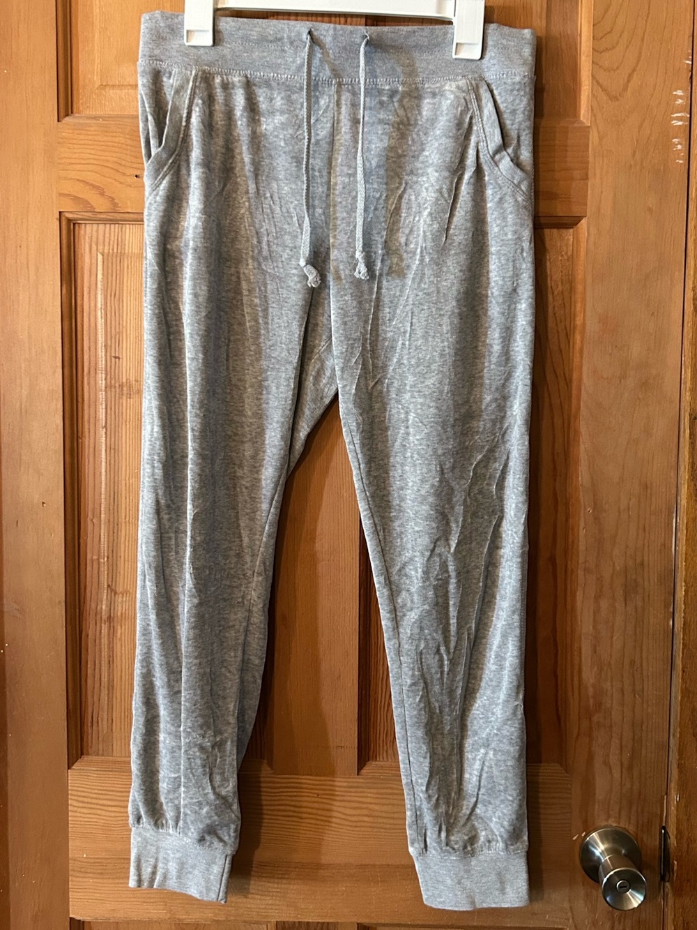 Ambiance Heather Gray Drawstring Jogger Pants